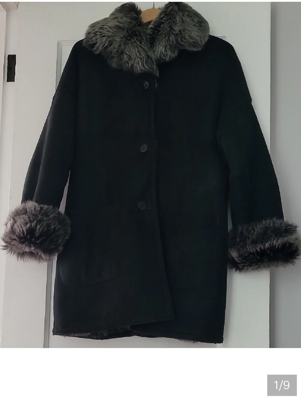 Searle Reversible Shearling Coat